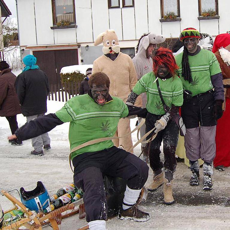 Masopust 2010 v Zahořanech.