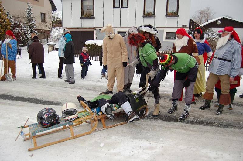 Masopust 2010 v Zahořanech.