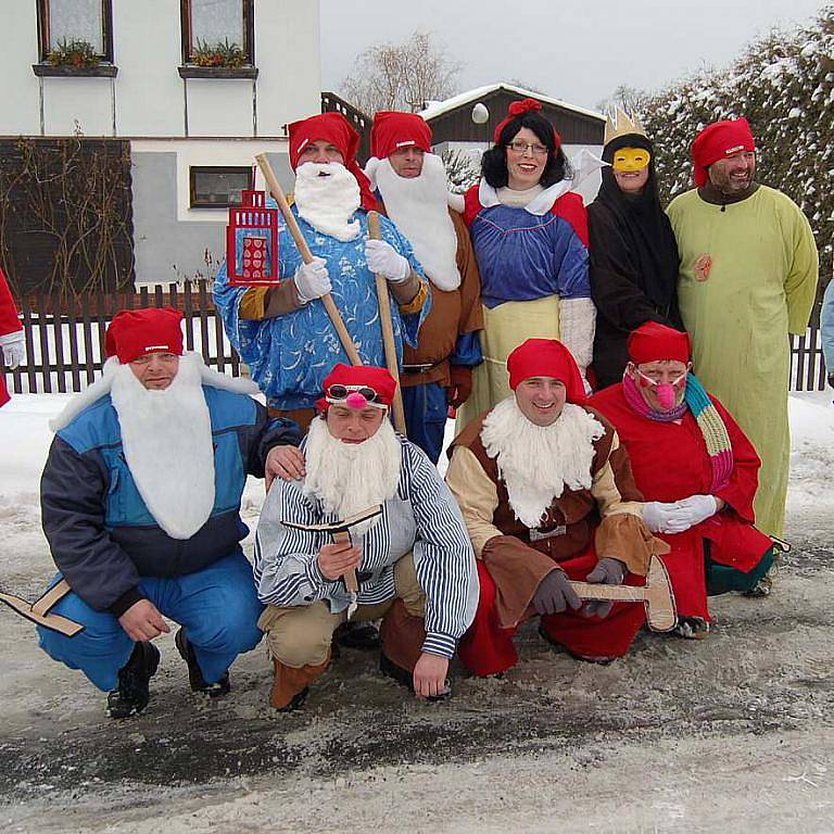 Masopust 2010 v Zahořanech.