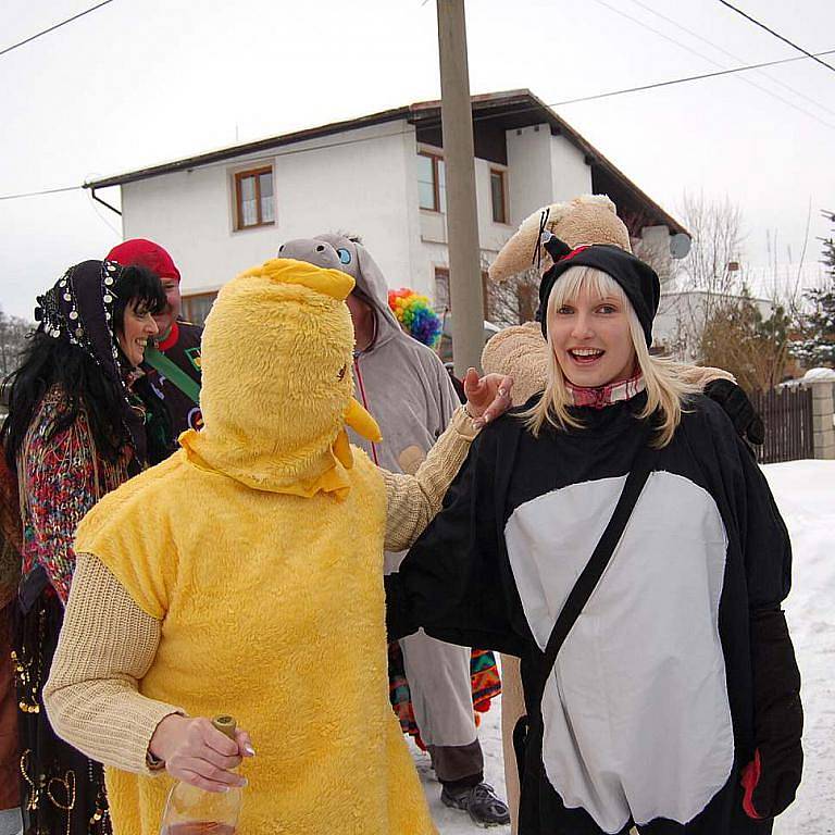 Masopust 2010 v Zahořanech.