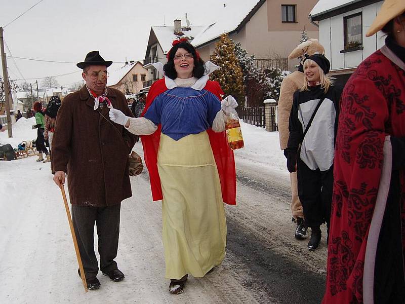 Masopust 2010 v Zahořanech.