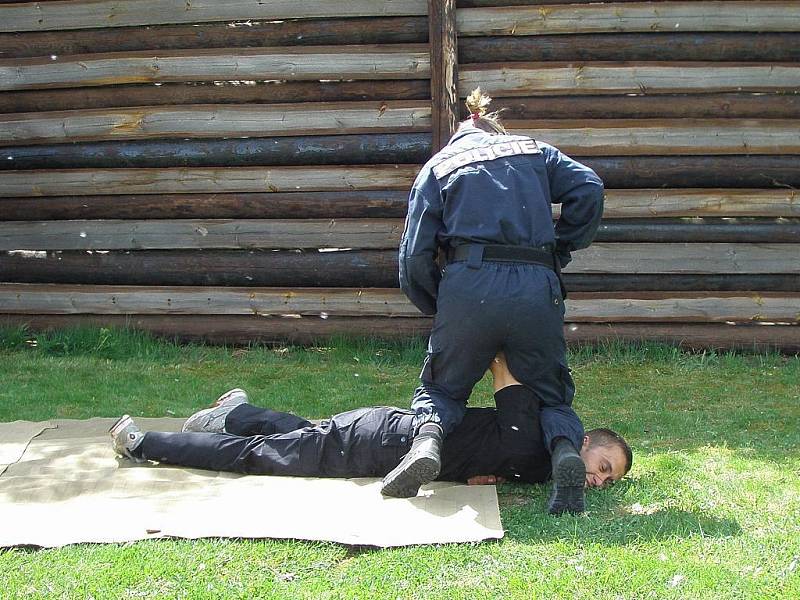 Krajské kolo Policejního víceboje se konalo poslední dubnový týden v Domažlicích.