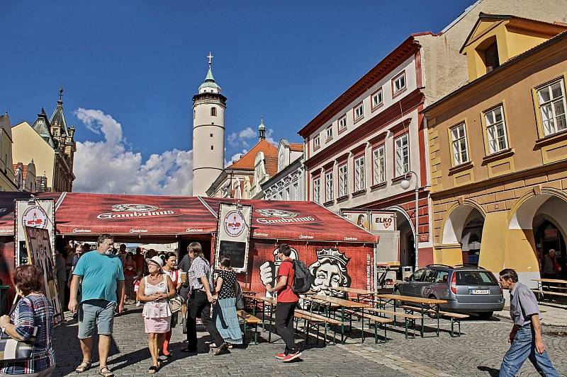 Jarmarky a trhy o Chodských slavnostech očima návštěvníka.