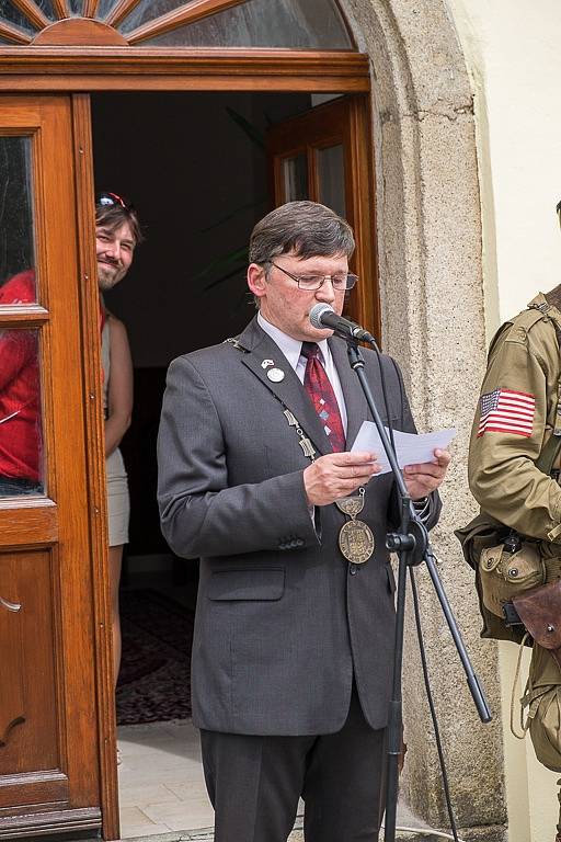 Oslavy osvobození v Horšovském Týně.