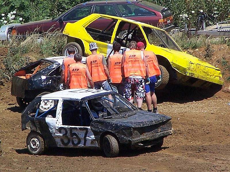 Divoké závody stock - car v Domažlicích.