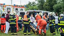 U obce Milavče mezi Domažlicemi a Blížejovem se ve středu ráno srazily dva vlaky. Tři lidé nehodu nepřežili.