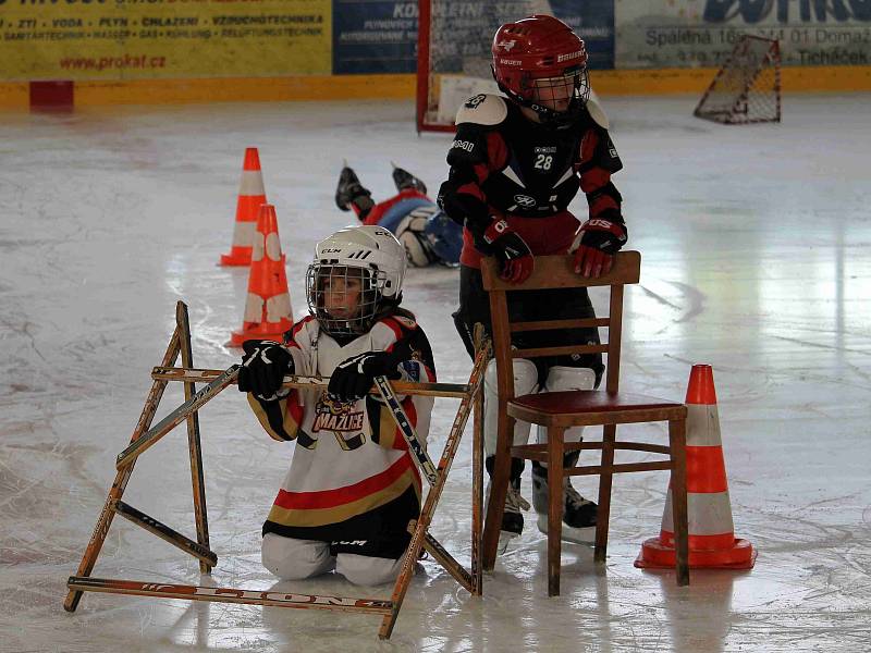 HC Domažlice pořádal za účasti extraligového hokejisty Plzně Jakuba Lva Den náborů.