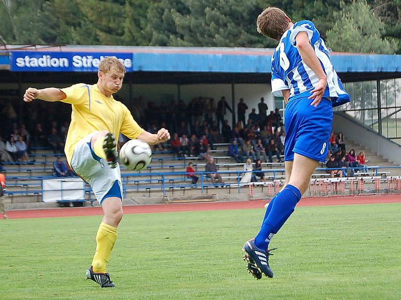 Fotbalisté divizní Jiskry Domažlice porazili Benešov.