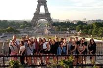 Žáci zdravotnické školy se vydali na výlet do Paříže.