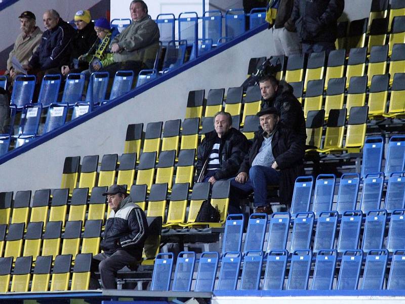 Jiskra na Stínadlech. Odveta osmifinále Poháru České pošty FK Teplice - Jiskra Domažlice 2:1.