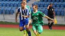 Fotbalisté Jiskry Domažlice ve druhém přípravném utkání hostili 1. FC Karlovy Vary.