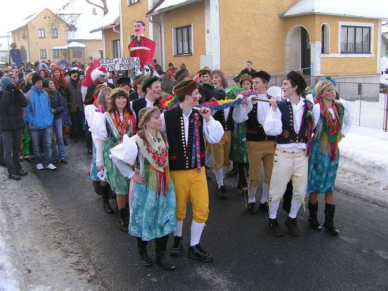 Masopust v Postřekově.