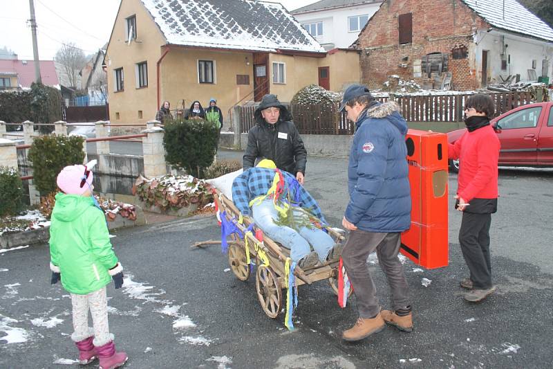 Masopust probíhal v sobotu také v Nevolicích a ve Stráži 