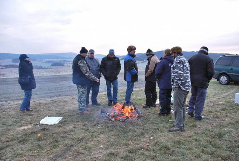 Z posledního létání na Letadlové lodi Koloveč.