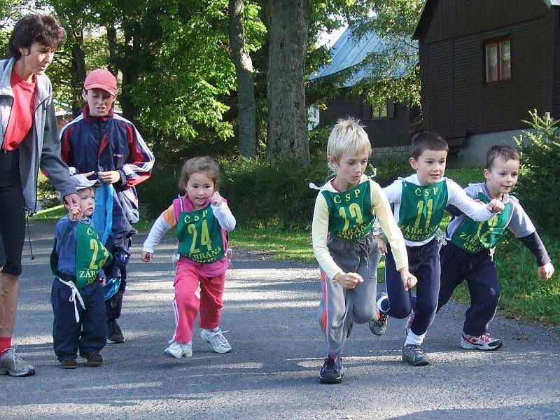 Start  nejmladší kategorie předškoláků. 