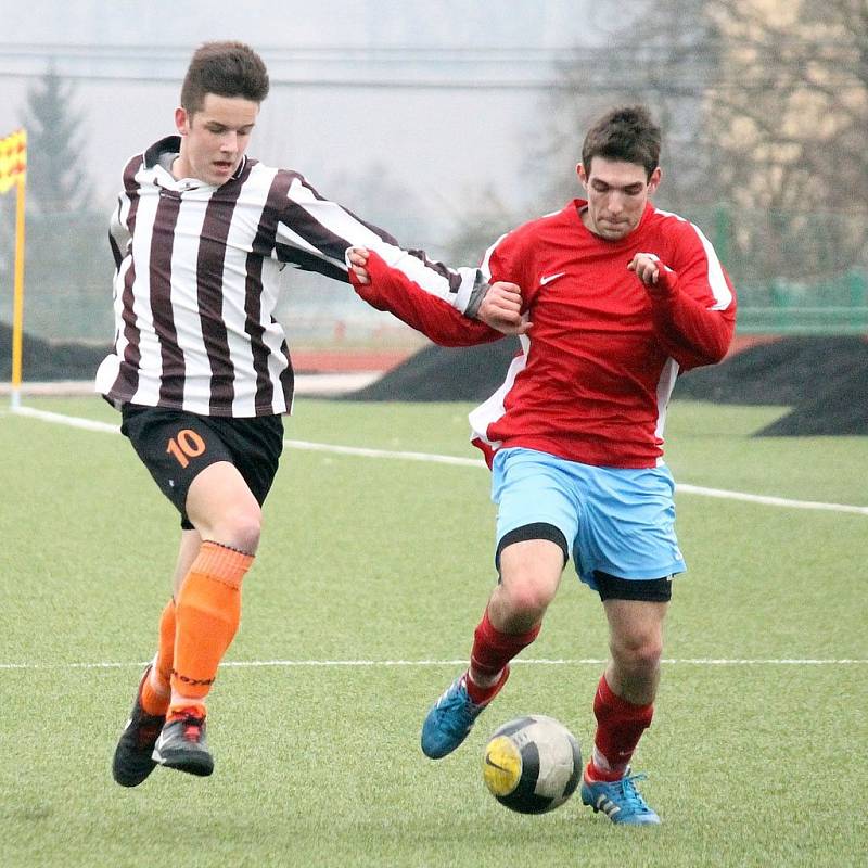 Z pohárového duelu v Horšovském Týně mezi domácím FC Dynamo a Slavojem Koloveč.