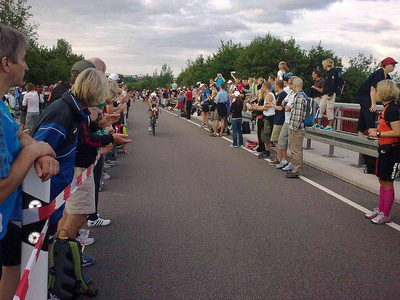 Jan Zelenka ze Kdyně zdolal nejstarší dlouhý triatlon v Německu CHALLENGEROTH 2011.