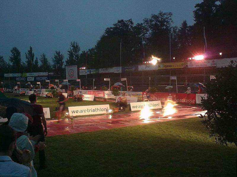 Jan Zelenka ze Kdyně zdolal nejstarší dlouhý triatlon v Německu CHALLENGEROTH 2011.