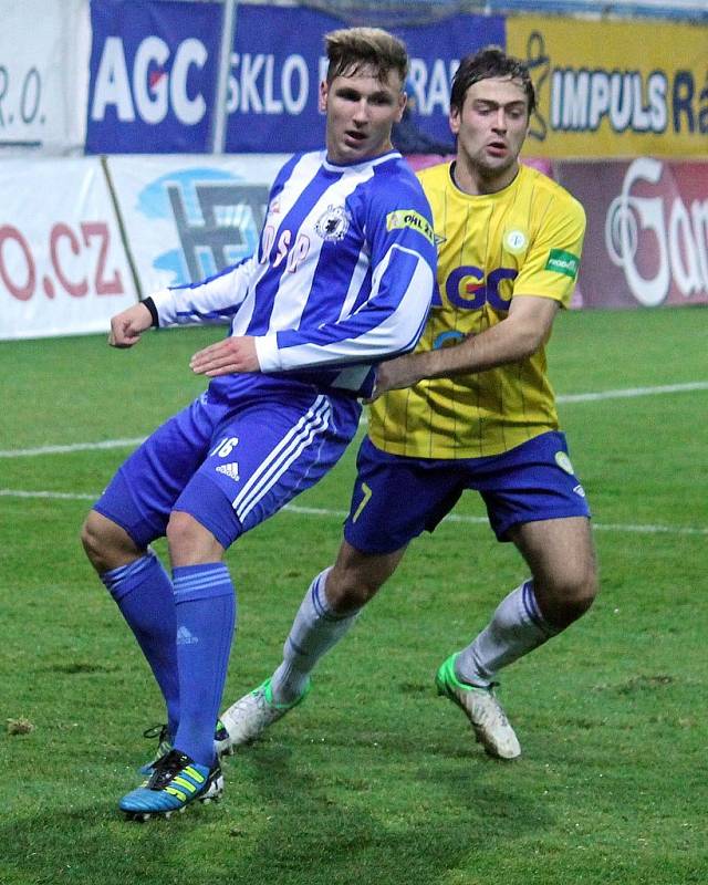 Jiskra na Stínadlech. Odveta osmifinále Poháru České pošty FK Teplice - Jiskra Domažlice 2:1. 