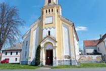 Kostel v Kolovči.