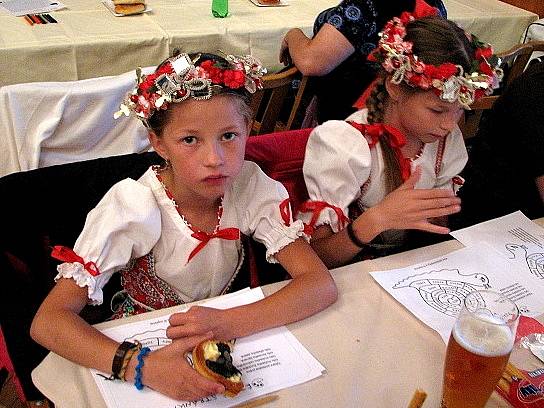 II. Dětský chodský bál MC Benjamínek v Domažlicích.