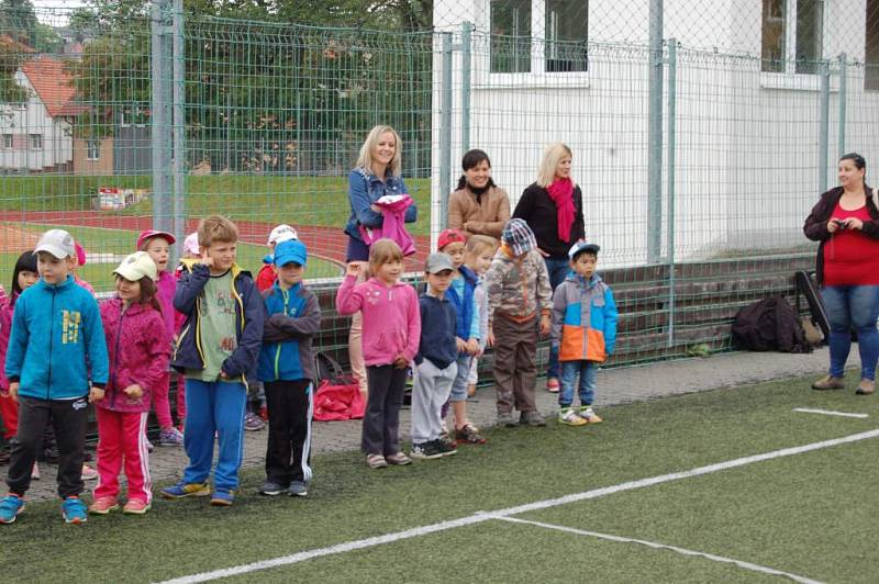 Z baseballového turnaje domažlických školek.