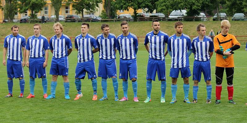 Stadion v Hrádku u Rokycan hostil finále Poháru PKFS mezi Chotíkovem a rezervou Domažlic.