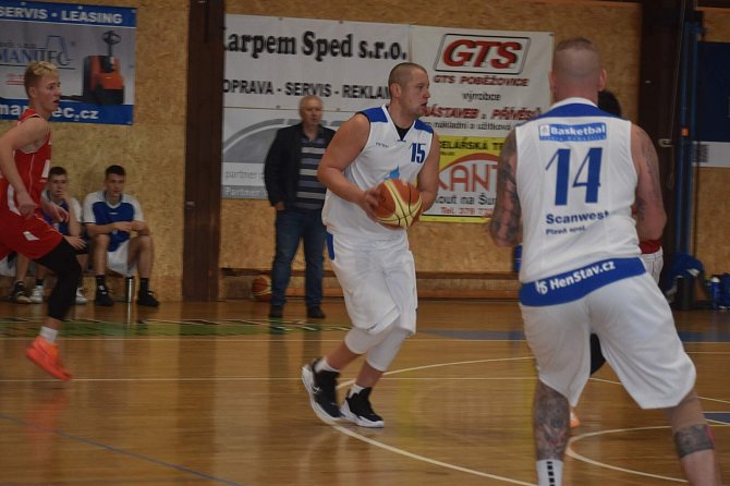 Basketbalisté Domažlic.