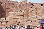 Červená pevnost v Dillí.
