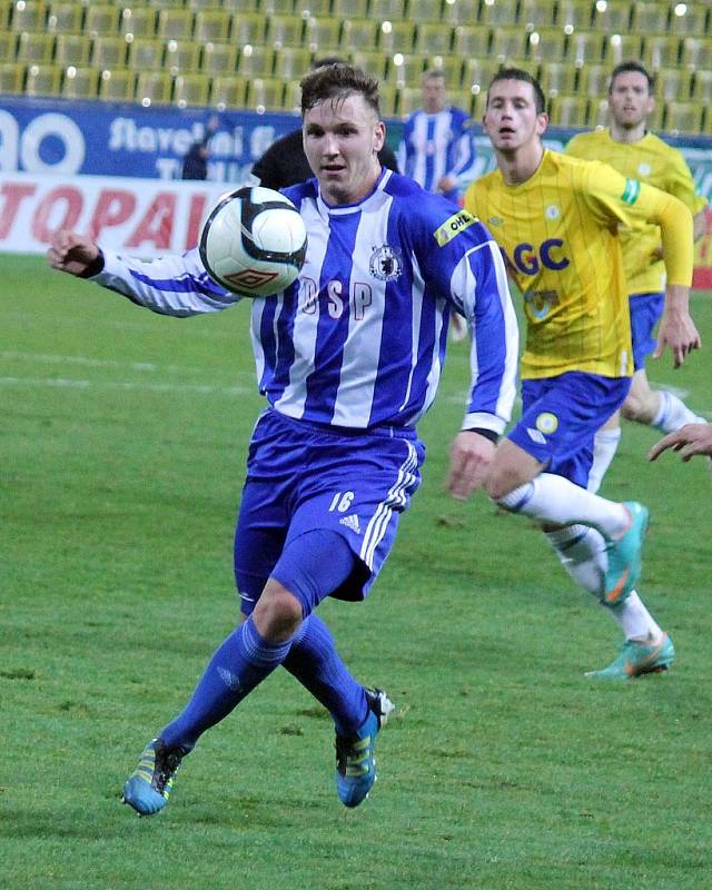 Jiskra na Stínadlech. Odveta osmifinále Poháru České pošty FK Teplice - Jiskra Domažlice 2:1.