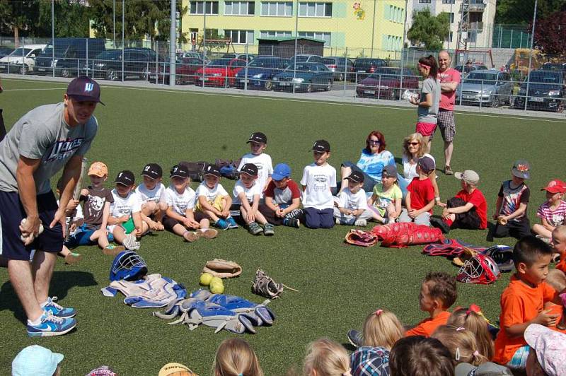 Z baseballového turnaje domažlických školek.