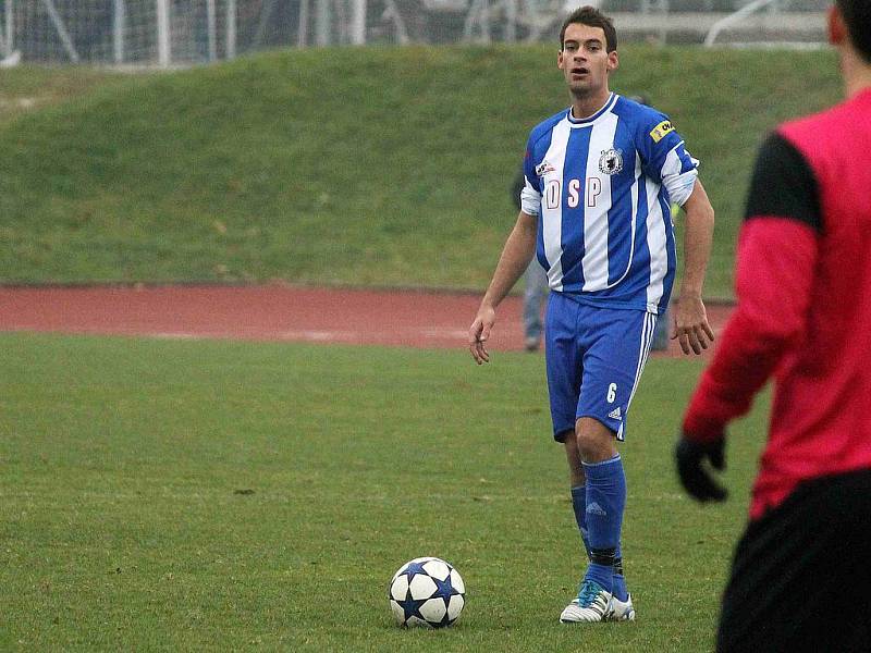 Z utkání Jiskra Domažlice a FK Mladá Boleslav B.