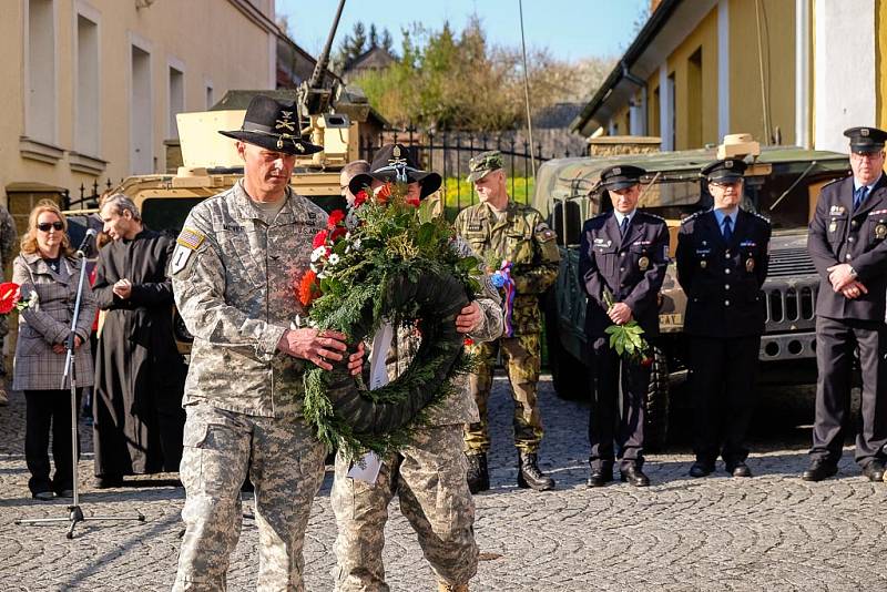 Oslavy osvobození v Bělé nad Radbuzou.