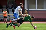 25. kolo FORTUNA ČFL, skupina A: Sokolov - Jiskra Domažlice (bílí) 3:0.