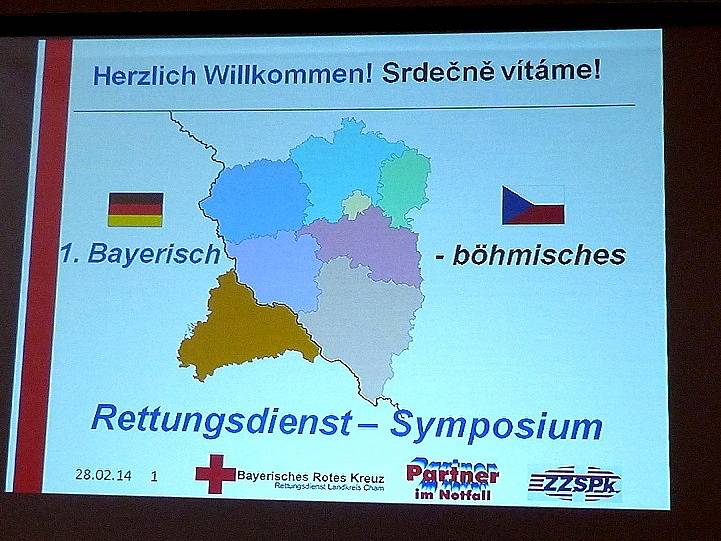 Z 1. bavorsko-české konference zdravotnických záchranářů.