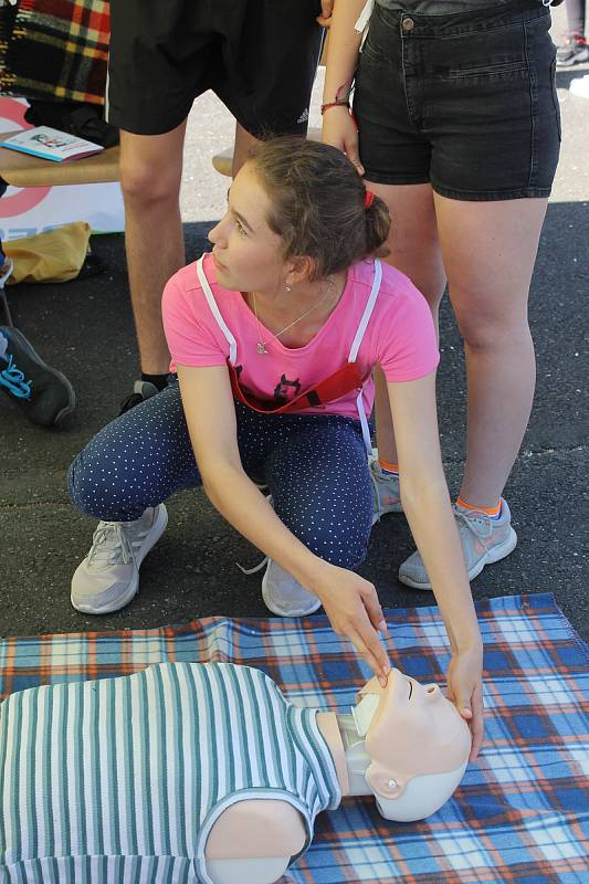 Okresní dopravní soutěž se konala 25. dubna.