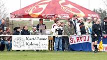 Atmosféra derby krajského přeboru Slavoj Koloveč a FK Holýšov.