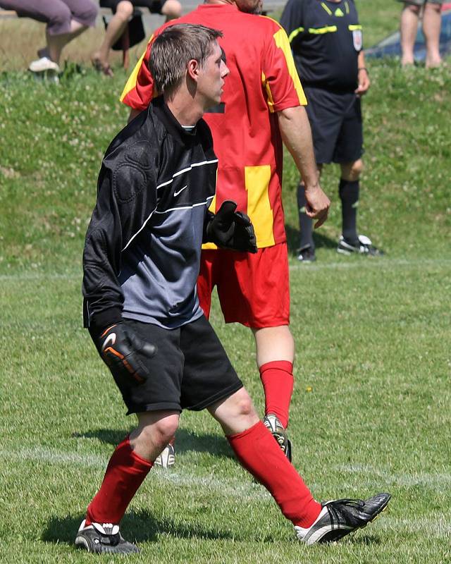 Z finále nadstavbové části Okresní futsalové ligy mezi FC Mnichov 2001 a Ajax Staňkov B. 