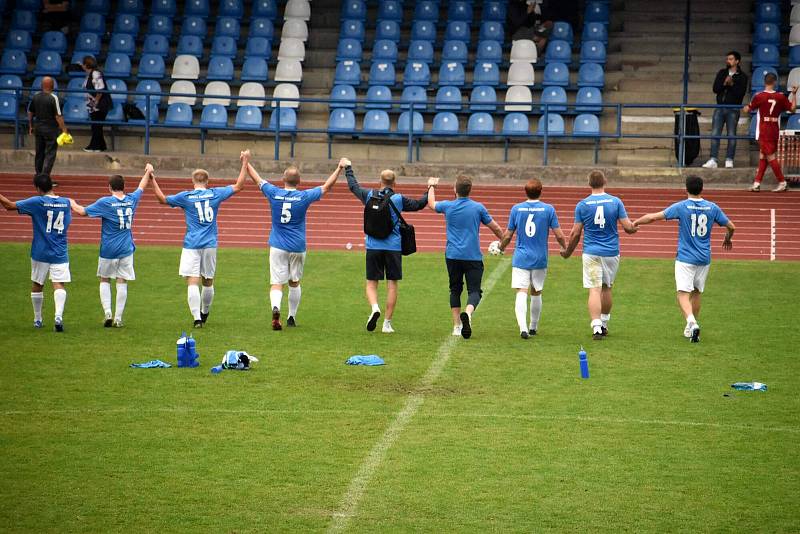 TJ Jiskra Domažlice B (modří) - Radnice 4:0.