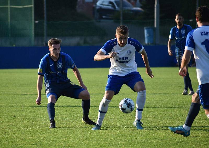 29. kolo FORTUNA ČFL A: Králův Dvůr - Jiskra Domažlice 2:1.