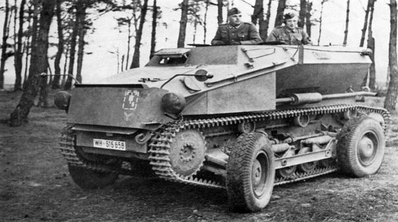 Obrněné rakouské vozidlo Sd. Kfz 254