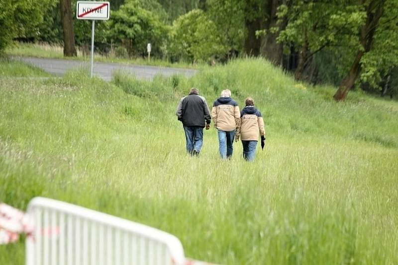 Historic Vltava Rallye 2014. ´Historici´ na Hájovně u Kdyně. 