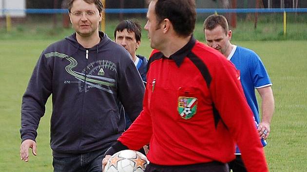 Z utkání fotbalistů FK Staňkov a Tatranu Přimda.