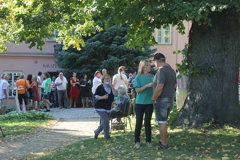 Vernisáž Michaela Rittsteina ve Kdyni.