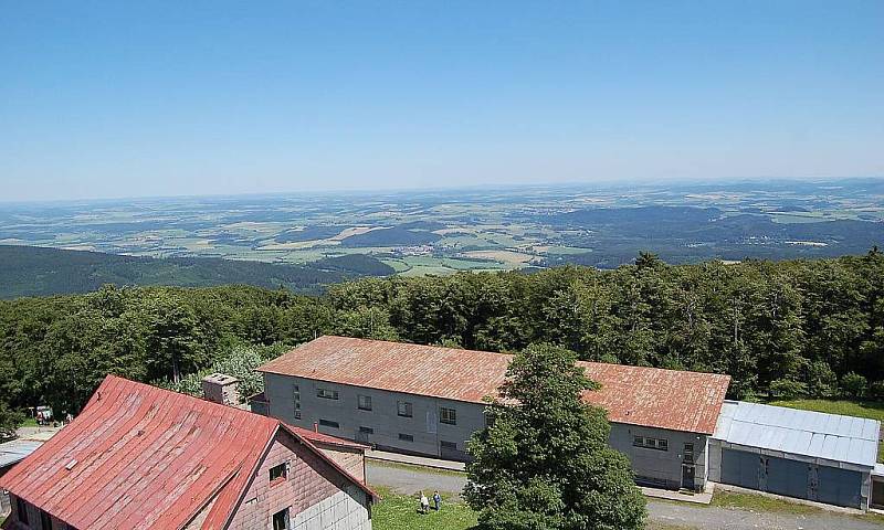 Ze setkání turistů na Čerchově.