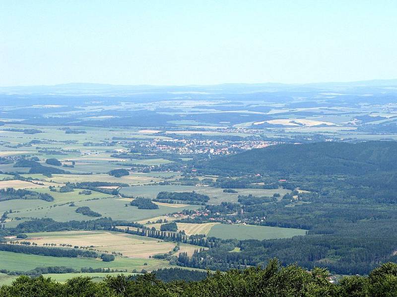 Ze setkání turistů na Čerchově.