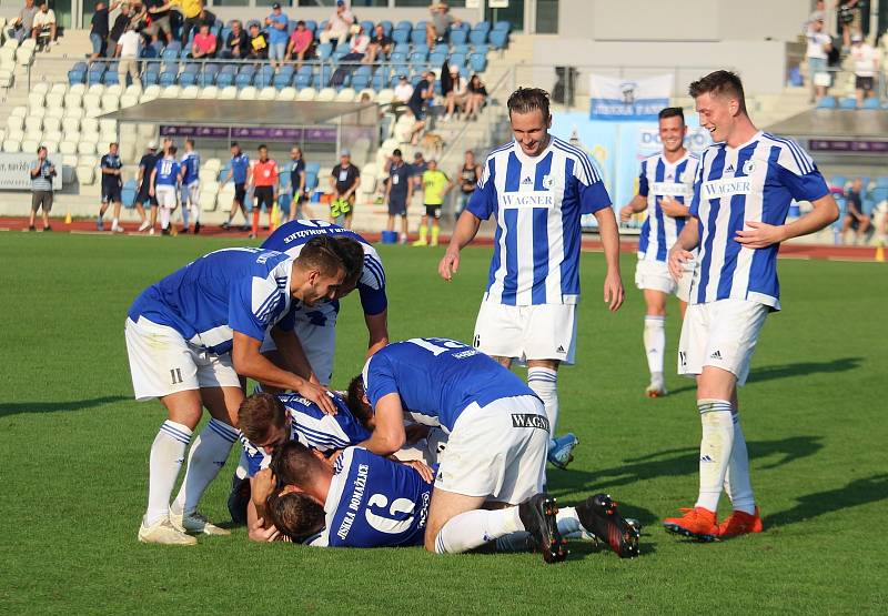 Kádr fotbalové Jiskry Domažlice má hodnotu přes 22 milionů korun.