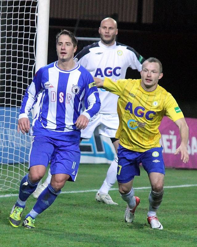 Jiskra na Stínadlech. Odveta osmifinále Poháru České pošty FK Teplice - Jiskra Domažlice 2:1. 