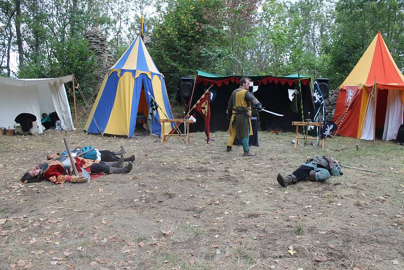 DRUŽINA PÁNŮ Z LIPÉ na Rýzmberku sklidila úspěch. Foto: Deník/Jiří Studnička