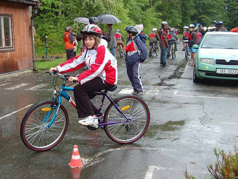 Okresní kolo Dopravní soutěže mladých cyklistů se  ve čtvrtek 14. května konalo v Domažlicích.